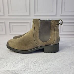 UGG Brown BONHAM II Waterproof Brown Suede‎ Chelsea Boots 1095150 Size 7